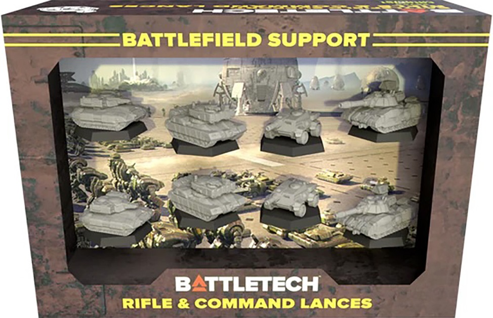 Battletech: Battlefield Support: Rifle & Command Lances 