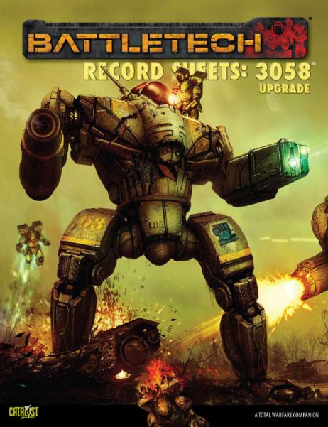 BattleTech: Record Sheets 3058 Upgrade 