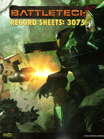 BattleTech: Record Sheets 3075 