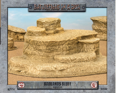 Battlefield in a Box: Badlands: Bluff: Sandstone 
