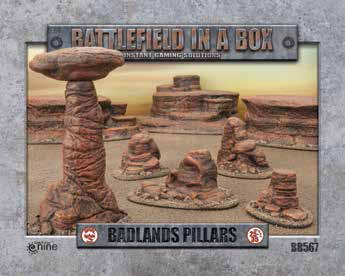 Battlefield in a Box: Badlands: Pillars: Mars 