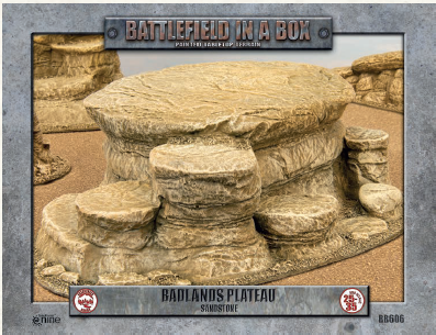 Battlefield in a Box: Badlands: Plateau: Sandstone 