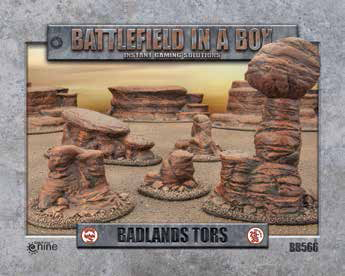 Battlefield in a Box: Badlands Tors 