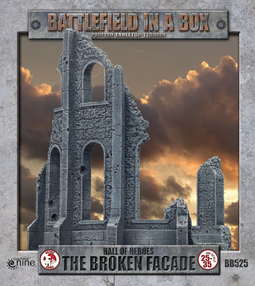 Battlefield in a Box: Hall Of Heroes Broken Facade 
