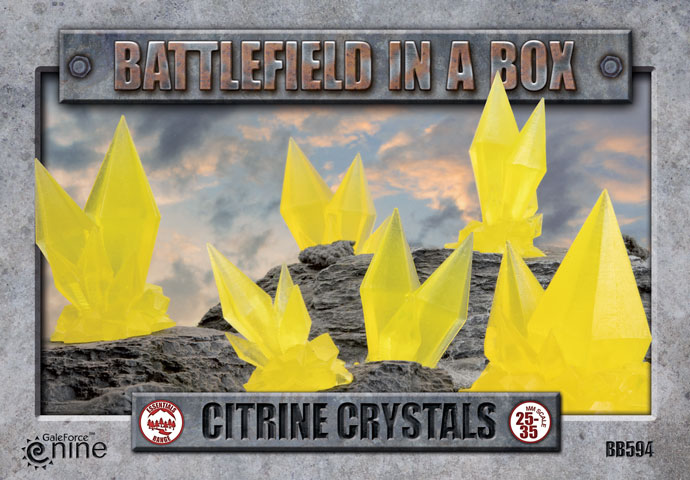 Battlefield in a Box: Citrine Crystals 