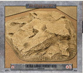 Battlefield in a Box: Extra Large Rocky Hill: Sandstone 
