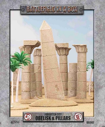 Battlefield in a Box: Forgotten City- Obelisk & Pillars 