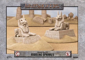 Battlefield in a Box: Forgotten City- Riddling Sphinxes 