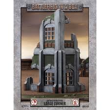 Battlefield in a Box: Gothic Industrial: Large Corner Ruins 