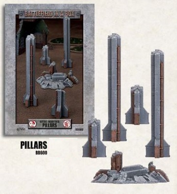 Battlefield in a Box: Gothic Industrial: Pillars 