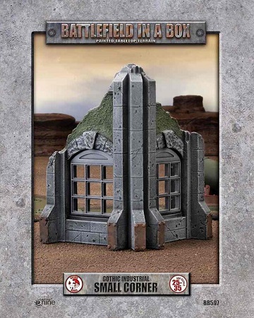 Battlefield in a Box: Gothic Industrial- Small Corner 