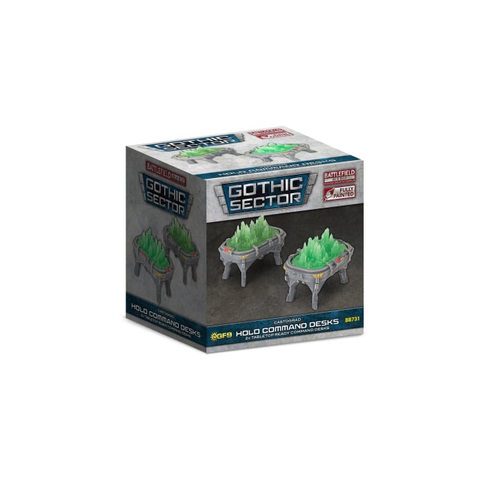 Battlefield in a Box: Gothic Sector Castograd: HOLO COMMAND DESKS 