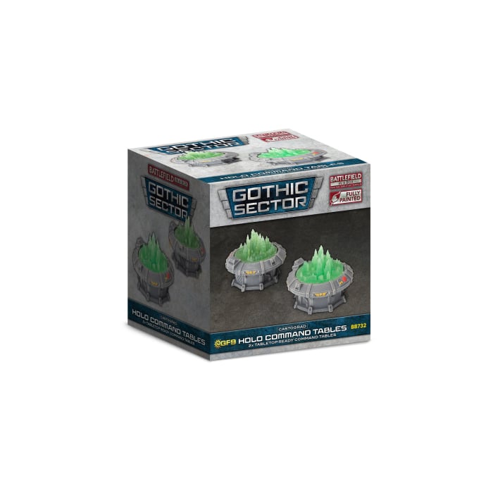 Battlefield in a Box: Gothic Sector Castograd: HOLO COMMAND TABLES 