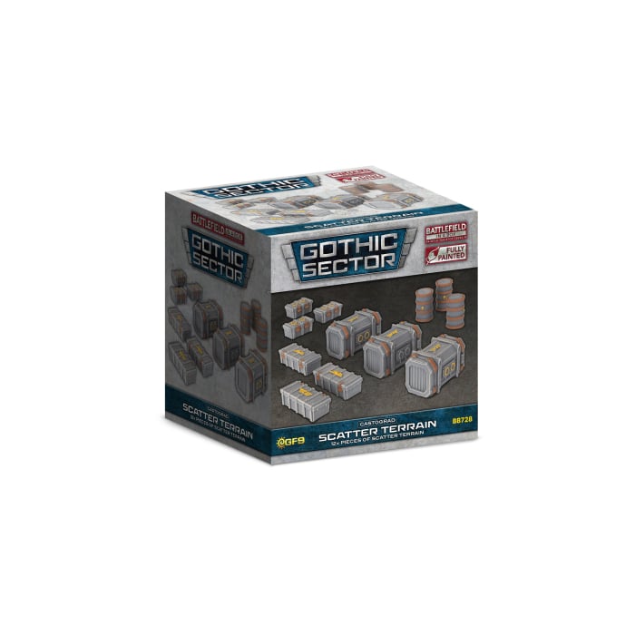 Battlefield in a Box: Gothic Sector Castograd: SCATTER TERRAIN 