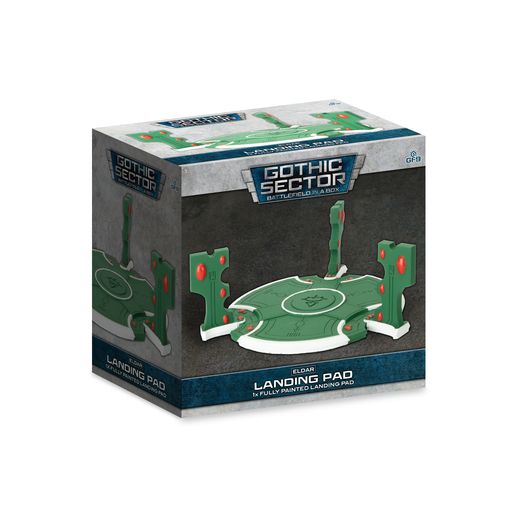 Battlefield in a Box: Gothic Sector Eldar: LANDING PAD 