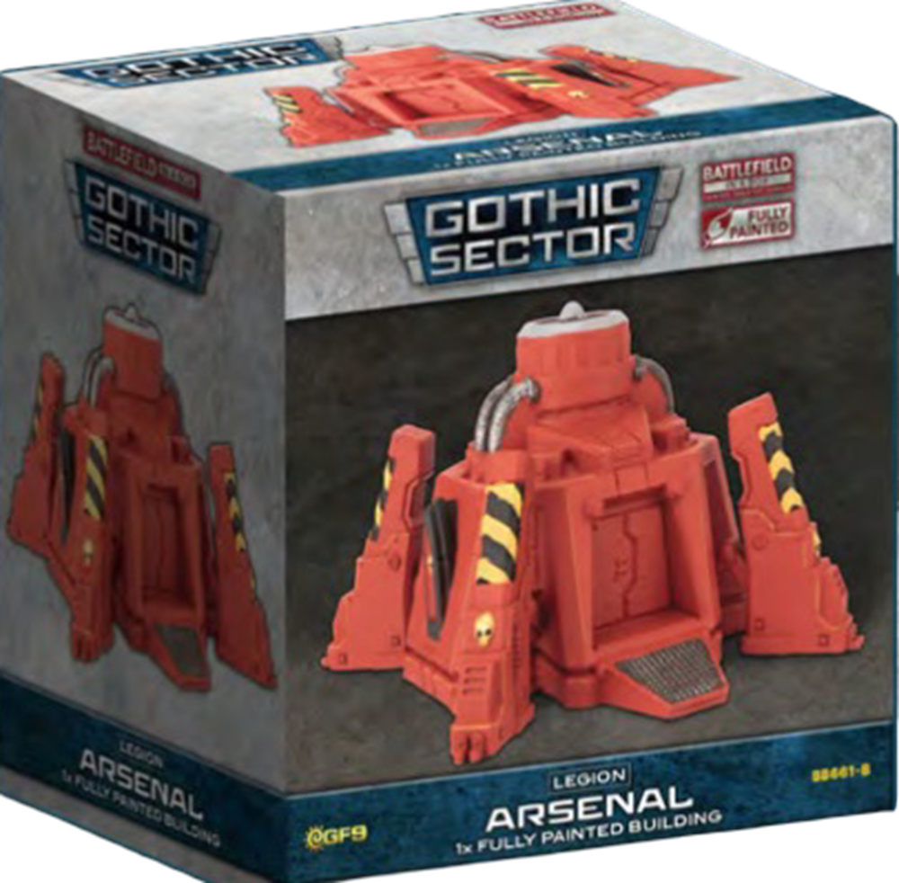 Battlefield in a Box: Gothic Sector Legion: Arsenal [Red]  