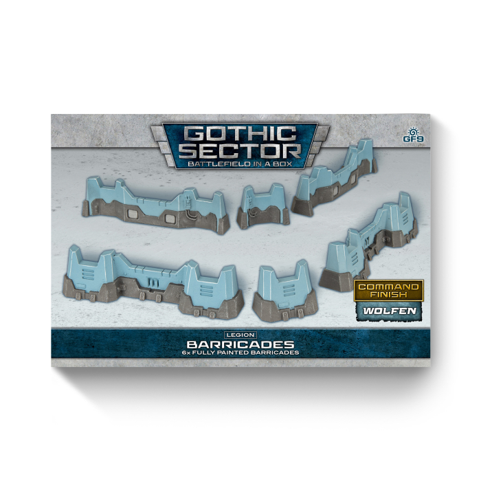 Battlefield in a Box: Gothic Sector Legion: Barricades (Wolfen) 