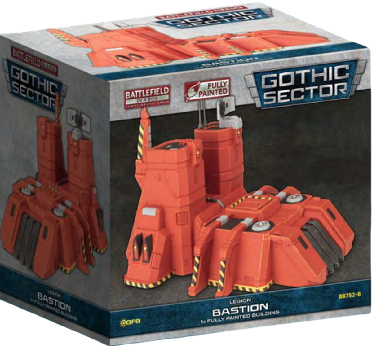 Battlefield in a Box: Gothic Sector Legion: Bastion [Red] 