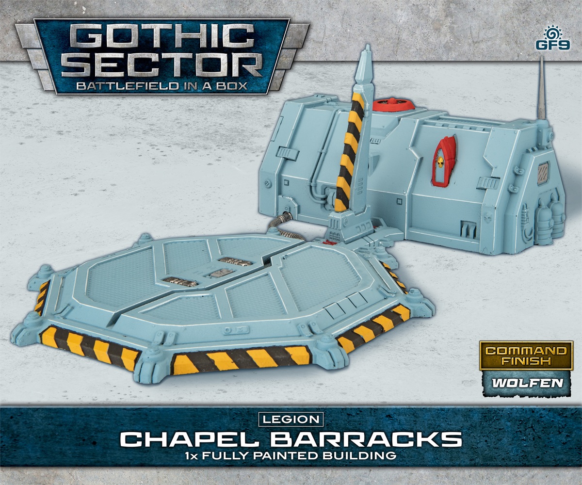 Battlefield in a Box: Gothic Sector Legion: Chapel Barracks (Wolfen) 