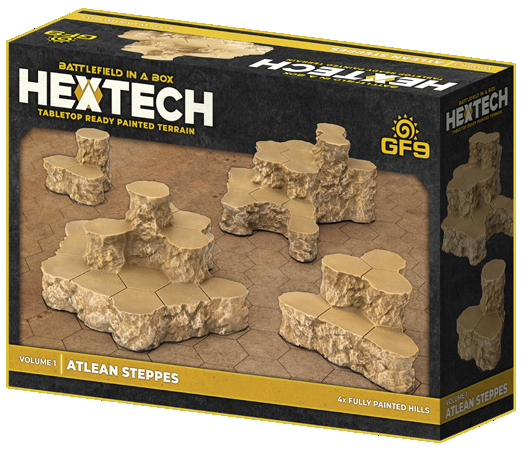 Battlefield in a Box: Hextech: Atlean Steppes 