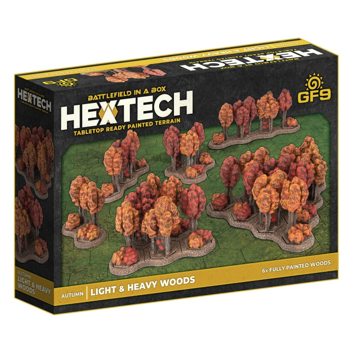 Battlefield in a Box: Hextech: Autumn: Light & Heavy Woods 