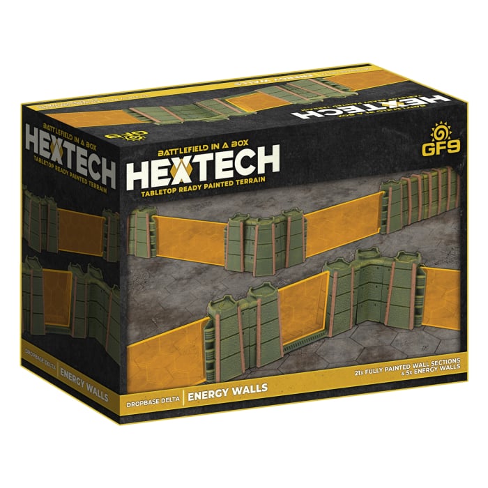Battlefield in a Box: Hextech: Dropbase Delta: Energy Walls 