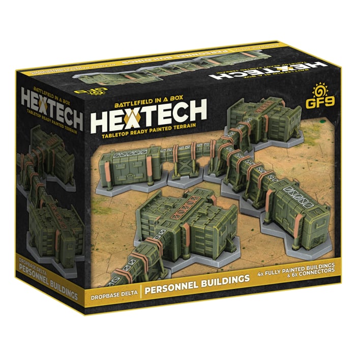 Battlefield in a Box: Hextech: Dropbase Delta: Personnel Buildings 