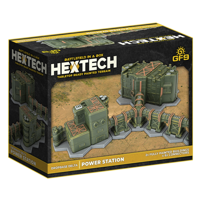 Battlefield in a Box: Hextech: Dropbase Delta: Power Station 