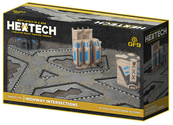 Battlefield in a Box: Hextech: Trinity City Highway Intersection 