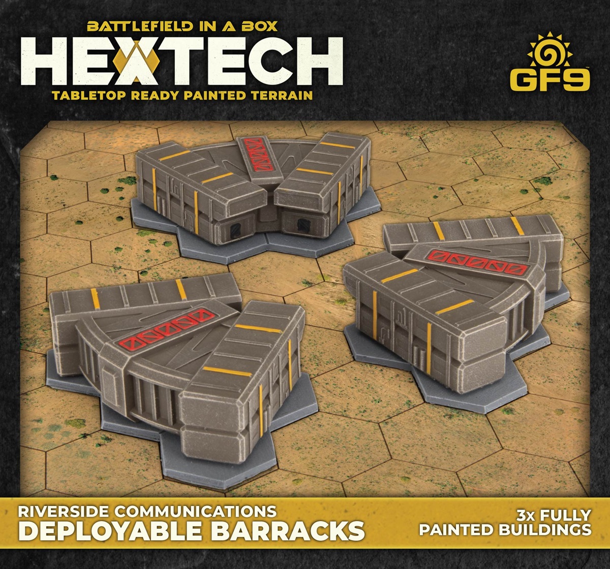 Battlefield in a Box: Hextech: RIVERSIDE COMMUNICATIONS DEPLOYABLE BARRACKS 
