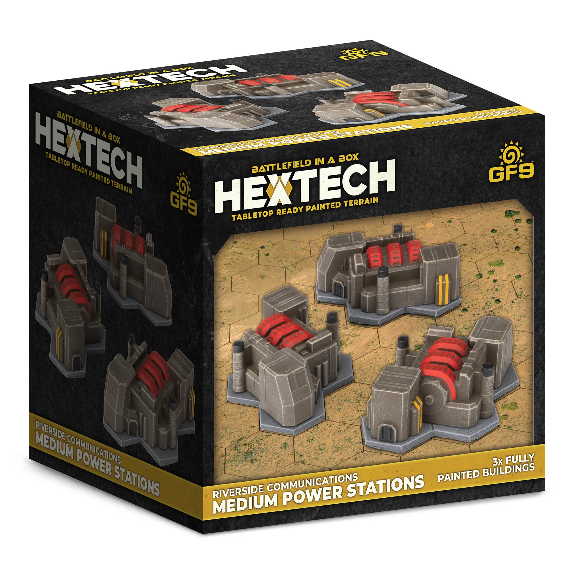Battlefield in a Box: Hextech: RIVERSIDE COMMUNICATIONS MEDIUM POWER STATIONS 
