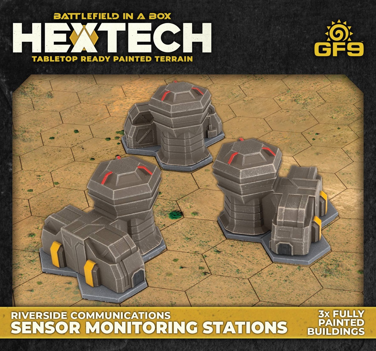 Battlefield in a Box: Hextech: RIVERSIDE COMMUNICATIONS SENSOR MONITORING STATIONS 
