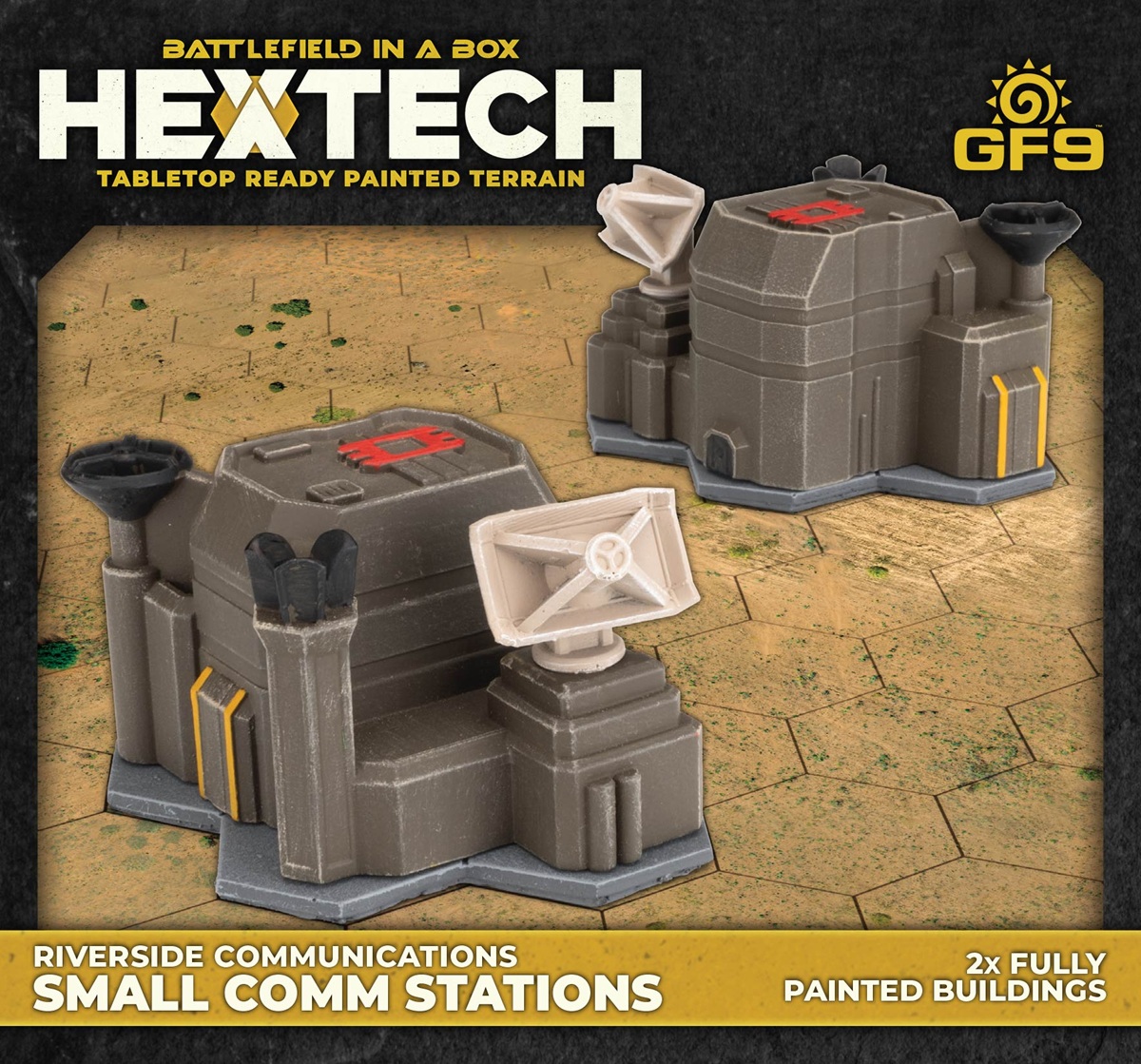Battlefield in a Box: Hextech: RIVERSIDE COMMUNICATIONS SMALL COMM STATIONS 