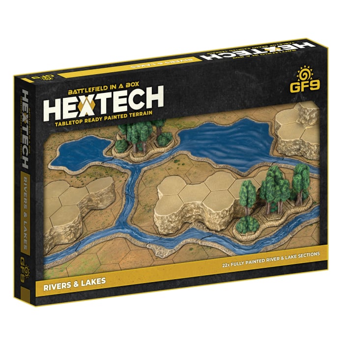 Battlefield in a Box: Hextech: Rivers and Lakes 