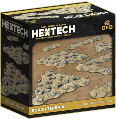 Battlefield in a Box: Hextech: Rough Terrain (x10) 