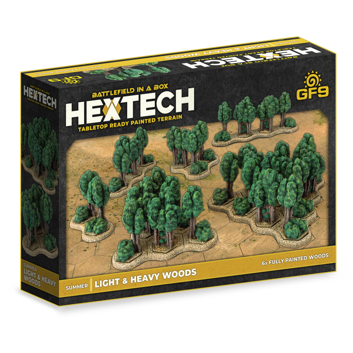 Battlefield in a Box: Hextech: Summer: Light and Heavy Woods 