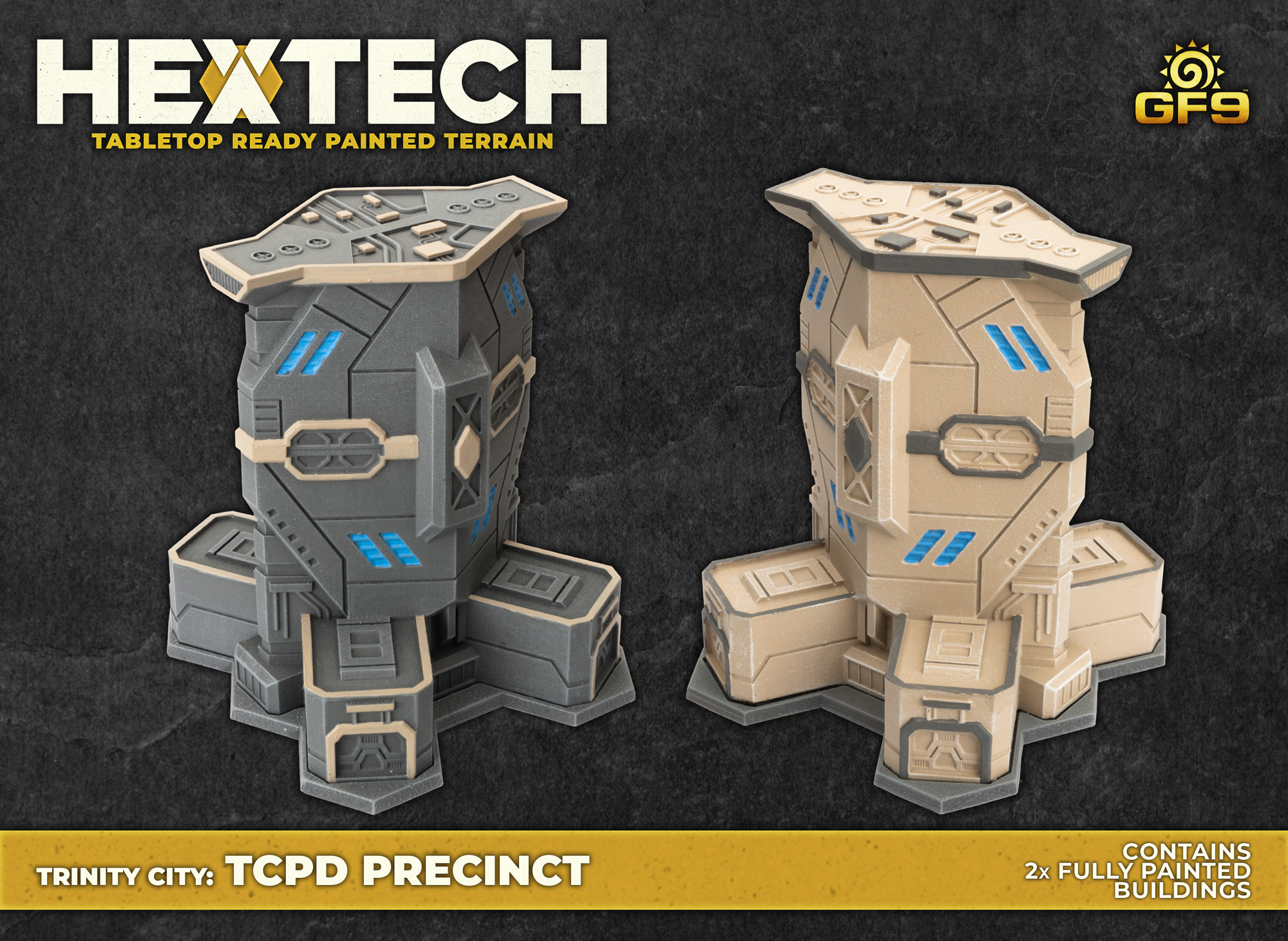 Battlefield in a Box: Hextech TCPD Precinct 