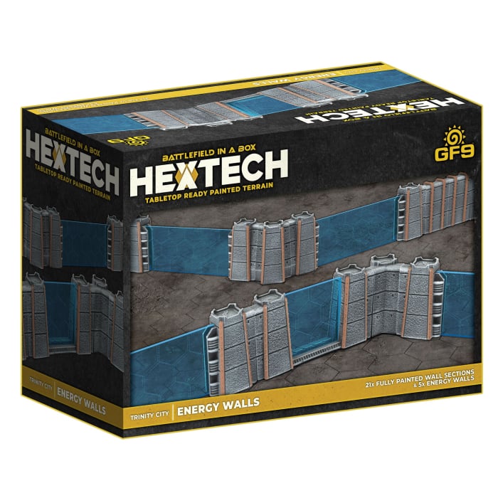 Battlefield in a Box: Hextech: Trinity City: Energy Walls 