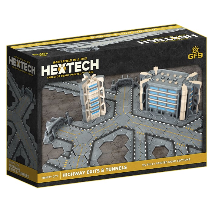 Battlefield in a Box: Hextech: Trinity City Highway Exits and Tunnels 