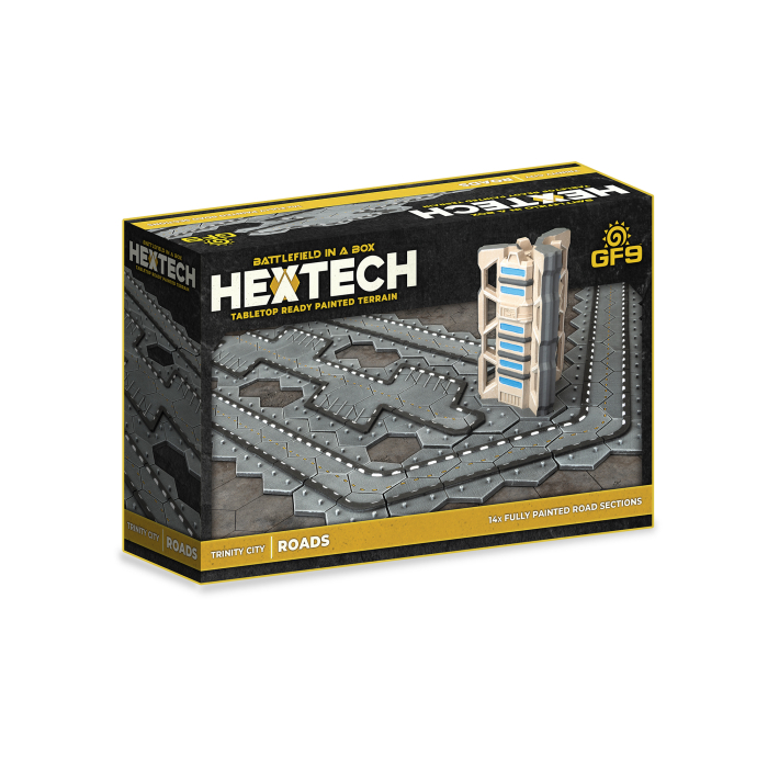 Battlefield in a Box: Hextech: Trinity City: Roads 