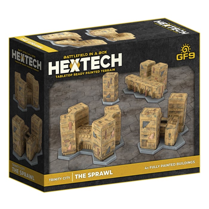 Battlefield in a Box: Hextech: Trinity City: The Sprawl 