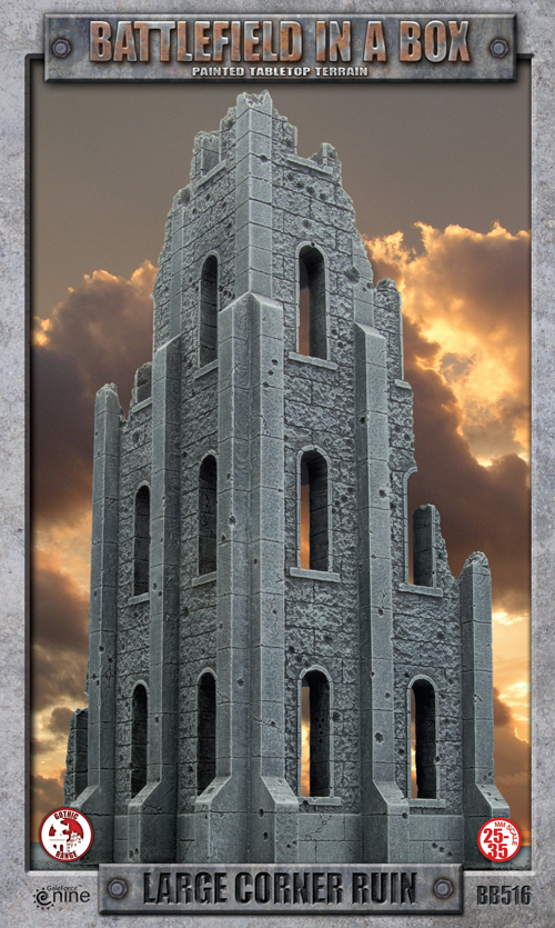 Battlefield in a Box: Large Corner Ruin 