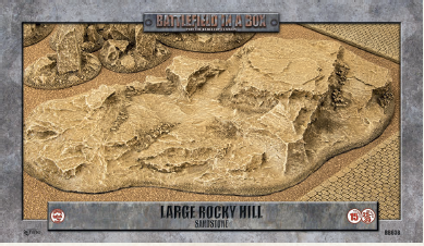 Battlefield in a Box: Large Rocky Hill: Sandstone 