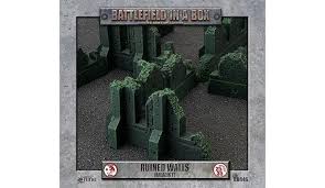 Battlefield in a Box: Malachite: Ruined Walls 