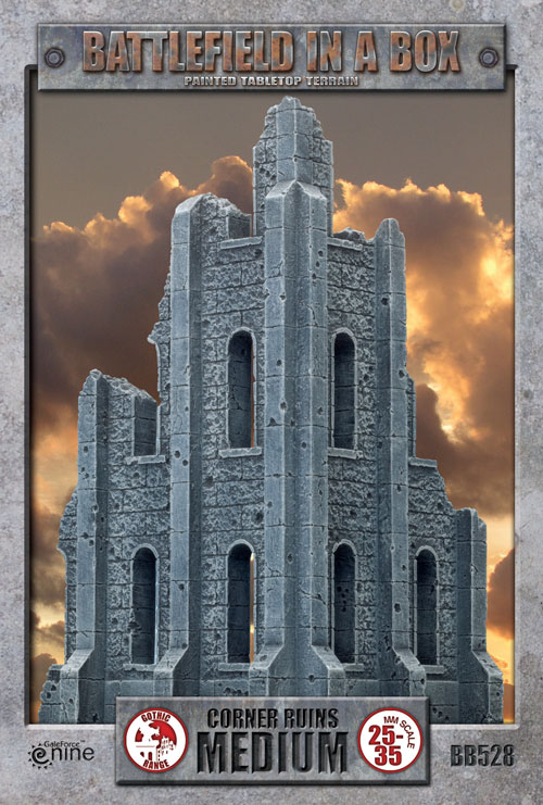 Battlefield in a Box: Medium Corner Ruins 