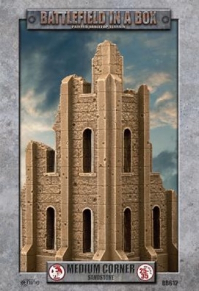 Battlefield in a Box: Medium Corner- Sandstone 