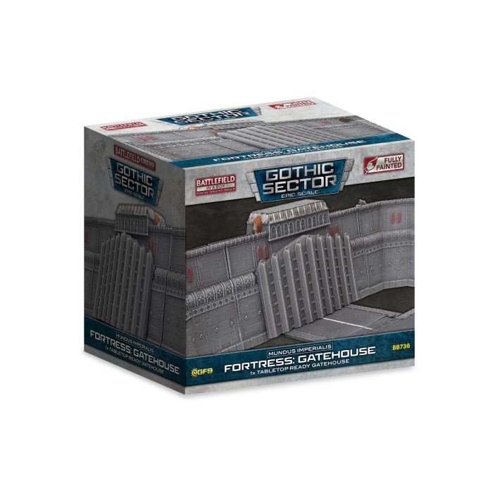 Battlefield in a Box: Mundus Imperialis: Fortress Gatehouse 