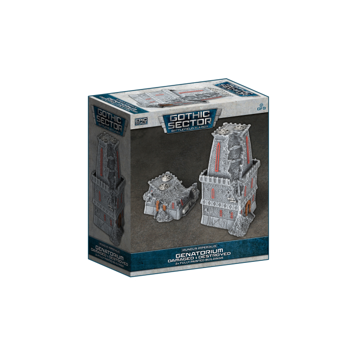 Battlefield in a Box: Mundus Imperialis: Genatorium (Damaged and Destroyed) 