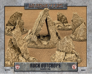 Battlefield in a Box: Rock Outcrops: Sandstone 