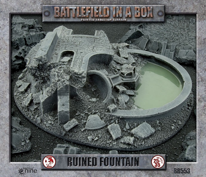 Battlefield in a Box: Ruined Fountain 